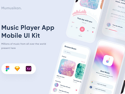 Music Mobile App - Uixasset