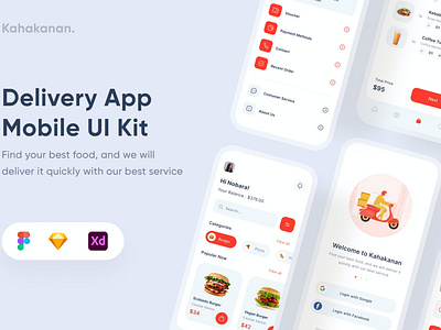 Food Delivery Mobile App - Uixasset
