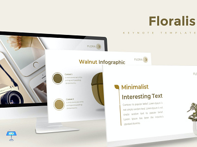 Floralist - Keynote Template clean colorful communication company corporate creative design google google slides illustration keynote modern multipurpose multipurpose template pitch deck studio unique web design web development website