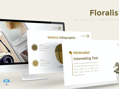 Floralist - Keynote Template clean colorful communication company corporate creative design google google slides illustration keynote modern multipurpose multipurpose template pitch deck studio unique web design web development website