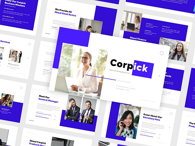 Corpick - Business Corporate Keynote Template business clean colorful communication company corporate creative design google google slide illustration infographic keynote template modern pitch deck studio unique web design web development website