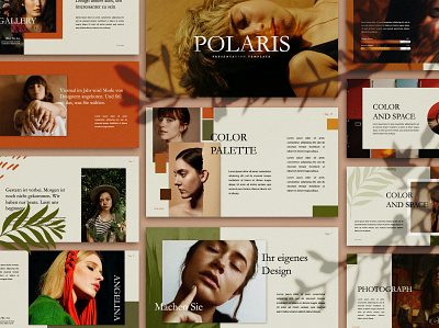 POLARIS | Powerpoint Template business clean colorful communication company corporate creative design google google slide illustration infographic keynote template modern pitch deck studio unique web design web development website