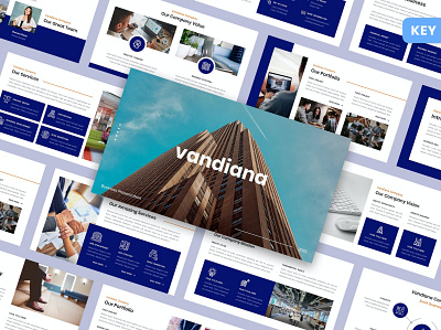 Vandiana - Business Keynote Template business clean colorful communication company corporate creative design google google slide illustration infographic keynote template modern pitch deck studio unique web design web development website