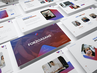 Forzoasans Data Engineer Presentation business clean colorful communication company corporate creative design google google slide illustration infographic keynote template modern pitch deck studio unique web design web development website