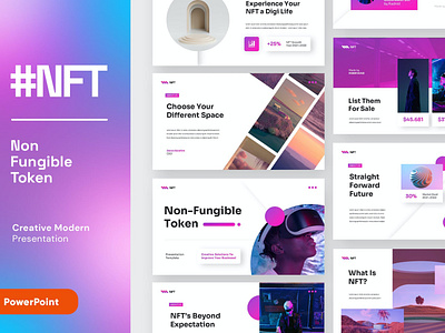 NFT - Non Fungible Token Powerpoint