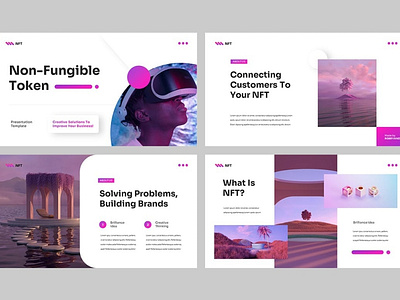 NFT - Non Fungible Token Powerpoint