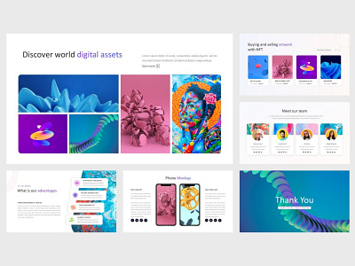 NFT Platform Presentation Template