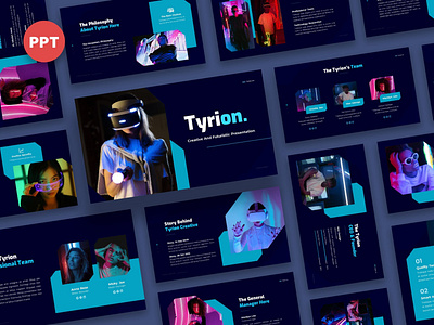 Tyrion - Creative Futuristic Powerpoint