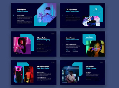 Tyrion - Creative Futuristic Powerpoint business clean colorful communication company corporate creative futuristic design fashion lookbook futuristic google slide innovation modern pitch deck powerpoint studio unique web design web development website