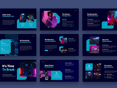 Tyrion - Creative Futuristic Powerpoint