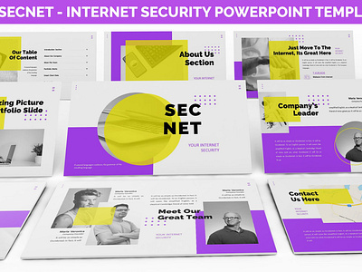 Secnet - Internet Security Powerpoint Template