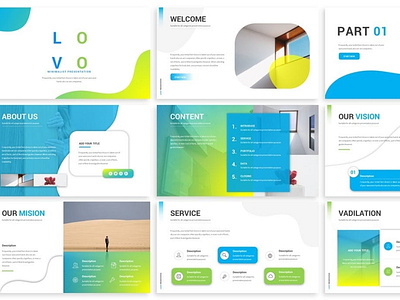 Lovo - Minimal Gradient Powerpoint Template