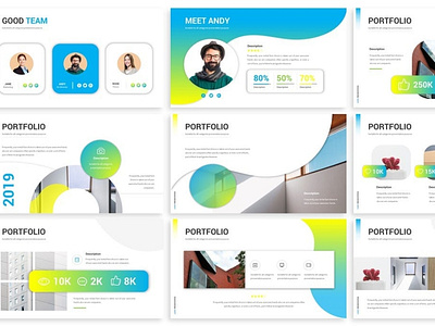 Lovo - Minimal Gradient Powerpoint Template