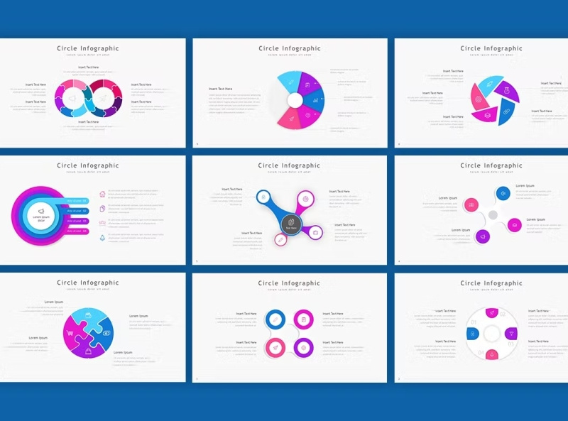 Free Circle - Infographic Powerpoint Template By Tmp On Dribbble