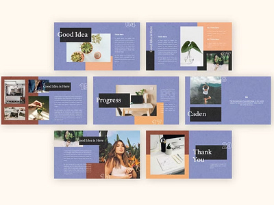 FREE- Powerpoint Template by Presentation Templates on Dribbble