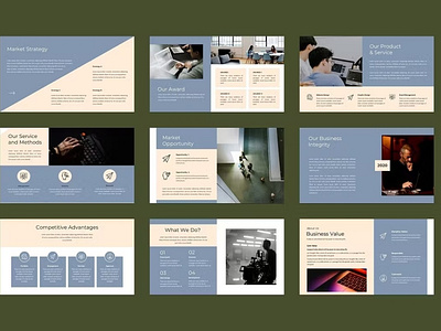 Biznes Corporate PowerPoint Template