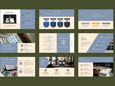 Biznes Corporate PowerPoint Template