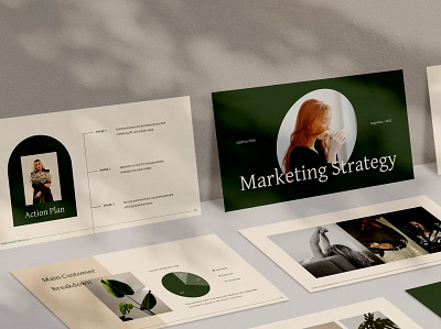 Marketing Keynote aesthetic branding creative deck design designposter ebook feminime graphic design illustration keynote lookbook marketing minimalist moodboard photography powerpoint slides ui vector