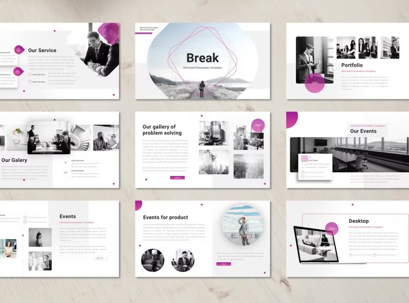 Jayastu - Pitch Deck Powerpoint Templates by TMP on Dribbble