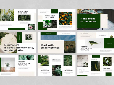 Botaniska Keynote Template agency botaniska keynote branding business corporate design designposter graphic design illustration key keynote keynote template marketing modern powerpoint presentation templat professional stylish ui vector