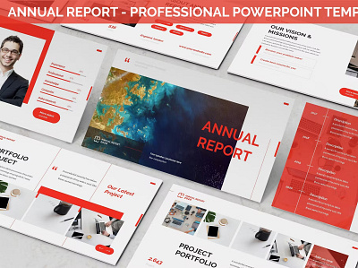 Annual Report - Professional Powerpoint Template annual report branding cooperation creative design designposter executive graphic design iceberg illustration investor keynote manager meeting pitchdeck powerpoint powerpoint template professional powerpoint ui vector