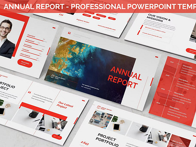 Annual Report - Professional Powerpoint Template