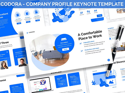 Codora - Company Profile Keynote Template