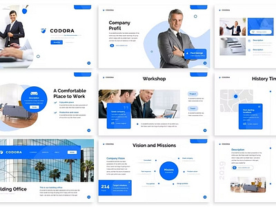 Codora - Company Profile Keynote Template