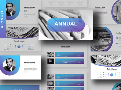 Annual - Business Keynote Template