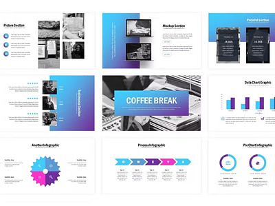 Annual - Business Keynote Template annual branding business keynote design designposter finance graphic design illustration investor keynote modern motion graphics pitchdeck powerpoint report square technology ui vector web development