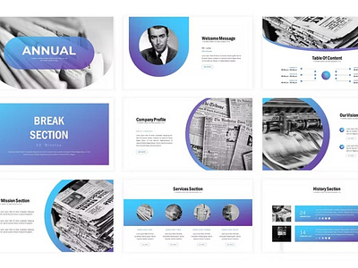 Annual - Business Keynote Template