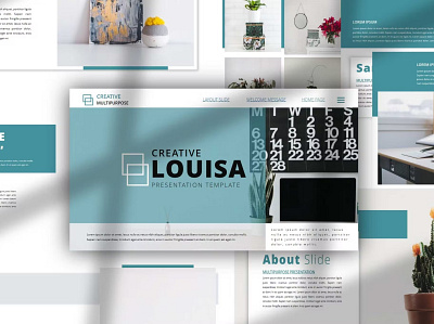 Free Louisa PowerPoint analysis annual branding chart clean corporate demonstration design designposter graphic design illustration keynote pitchdeck portfolio powerpoint report startup tech ui vector