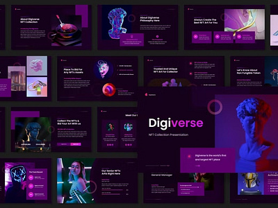 Digiverse - NFT Collection Google Slides