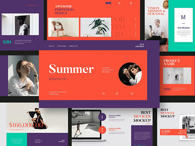 Summer Studio Presentation Template