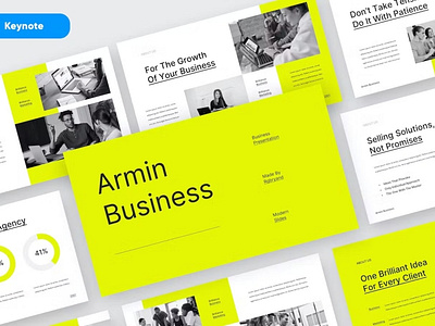 Free Armin Presentation Template