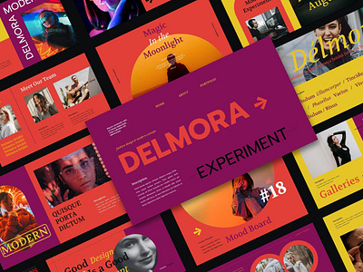 Delmora Presentation Template