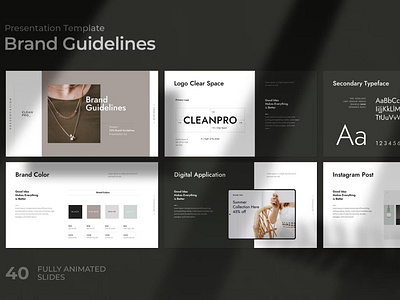 Brand Guideline Presentation Template