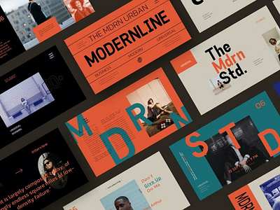 Modernline Presentation Template