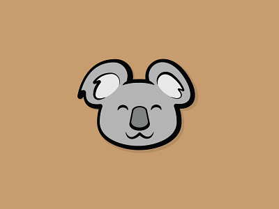 Happy Koala! design designs exploration identity illustration koala logo logomark mark symbol vector