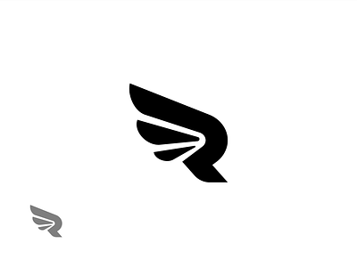 R Wing Logo Exploration.