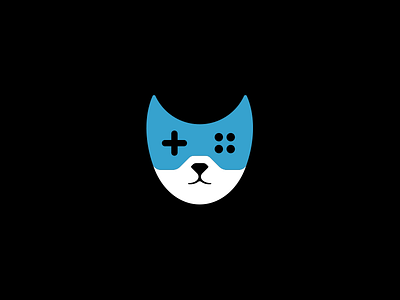 Cat Controller Logo cat cats controller controllers design designs kitten kittens logo logos