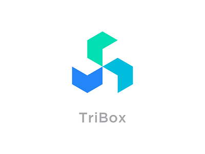 TriBox box brand brands design designs identity logo logos tri