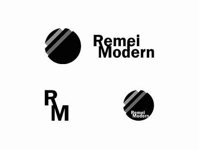 Remei Modern Logo Proposal brand branding design designs identity logo logos modern remei