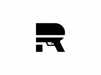Ryan Glock Logo branding design designs glock gun letter logo logos mark r ryan symbol