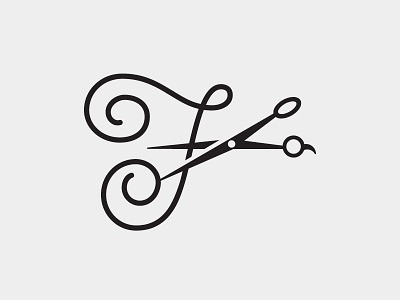 Floyd's Barbershop brand identity illustration logo typography