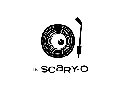 Target: In Scary-O illustration logo product development typography