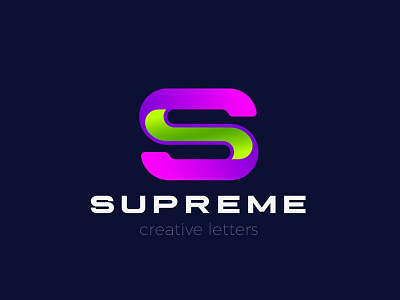 Letter S Logo design 3d 3d letter abstract branding concept conceptual creative design gradient illustration letters 3d logo logo design monogram logo s letter vector