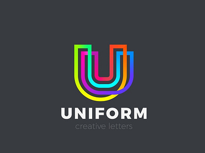 Letter U Logo design