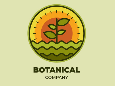 Botanical Logo 3d 3d letter botanical brand branding company concept creative design icon identity illustration logo logotype modern nature professional sign symbol vector