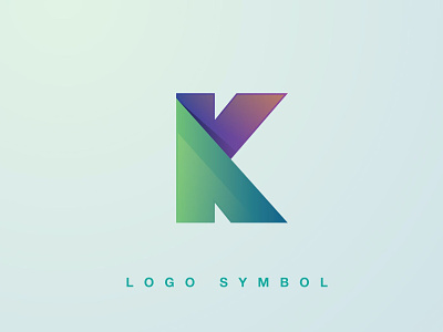 K Logo 3d 3d letter abstract branding concept creative design illustration logo logo effect online synthwave type typography ui
